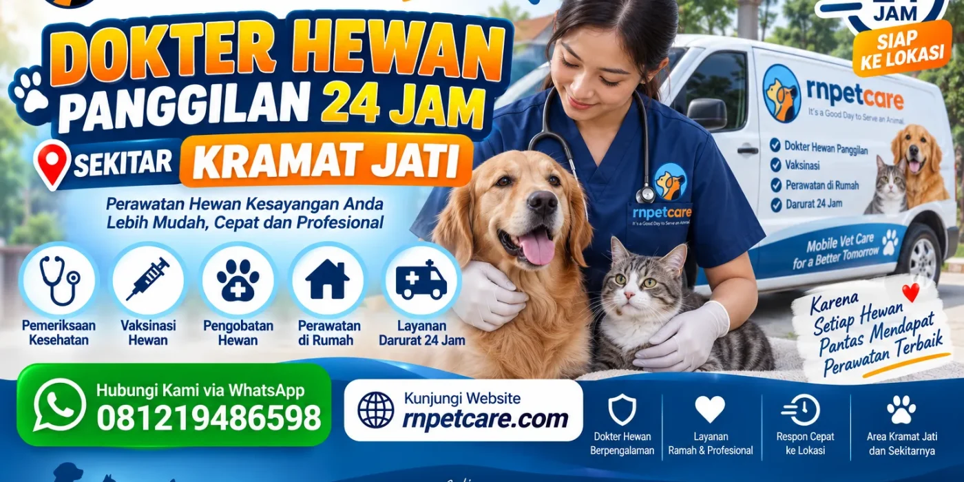 Dokter Hewan Panggilan 24 Jam sekitar Kramat Jati