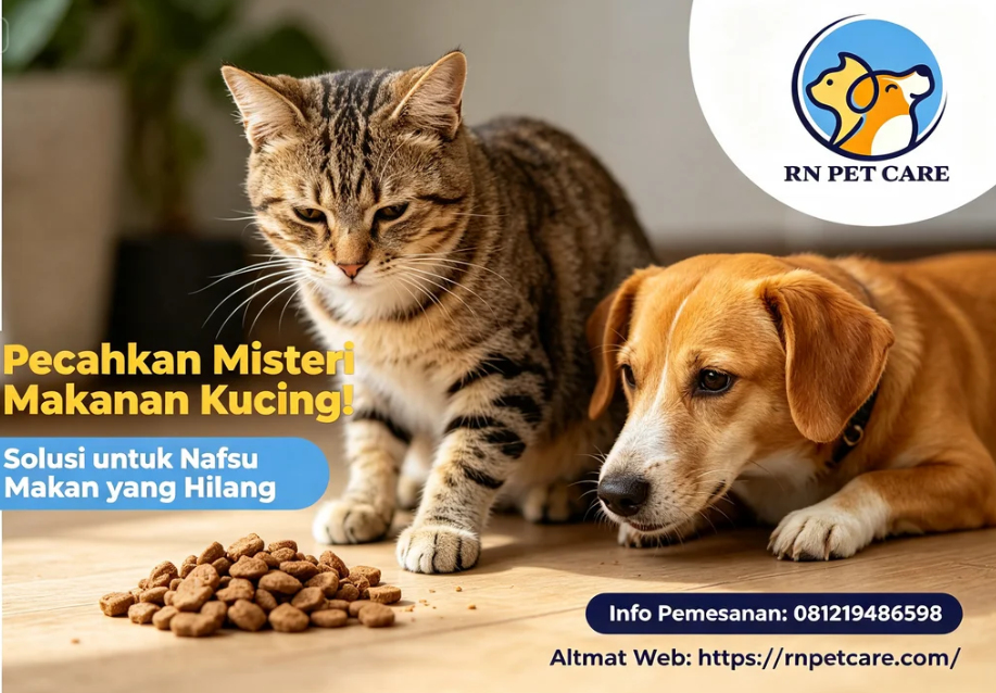 Mengapa Kucing Peliharaan Tidak Nafsu Makan