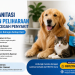 Sanitasi Hewan Peliharaan untuk Cegah Penyakit