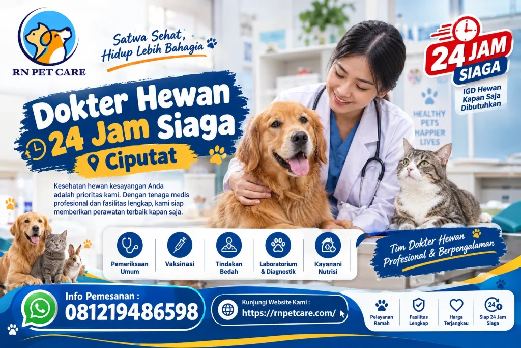 Dokter Hewan 24 Jam Siaga Ciputat