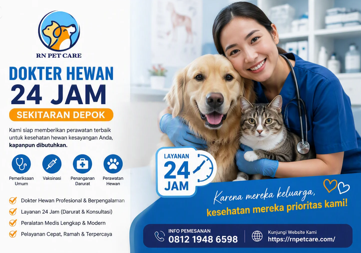 Dokter Hewan 24 jam Sekitaran Depok