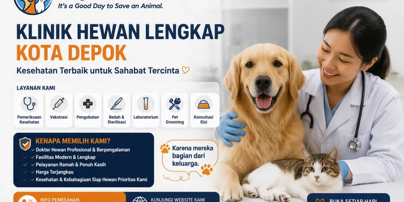 Klinik hewan Lengkap Kota Depok