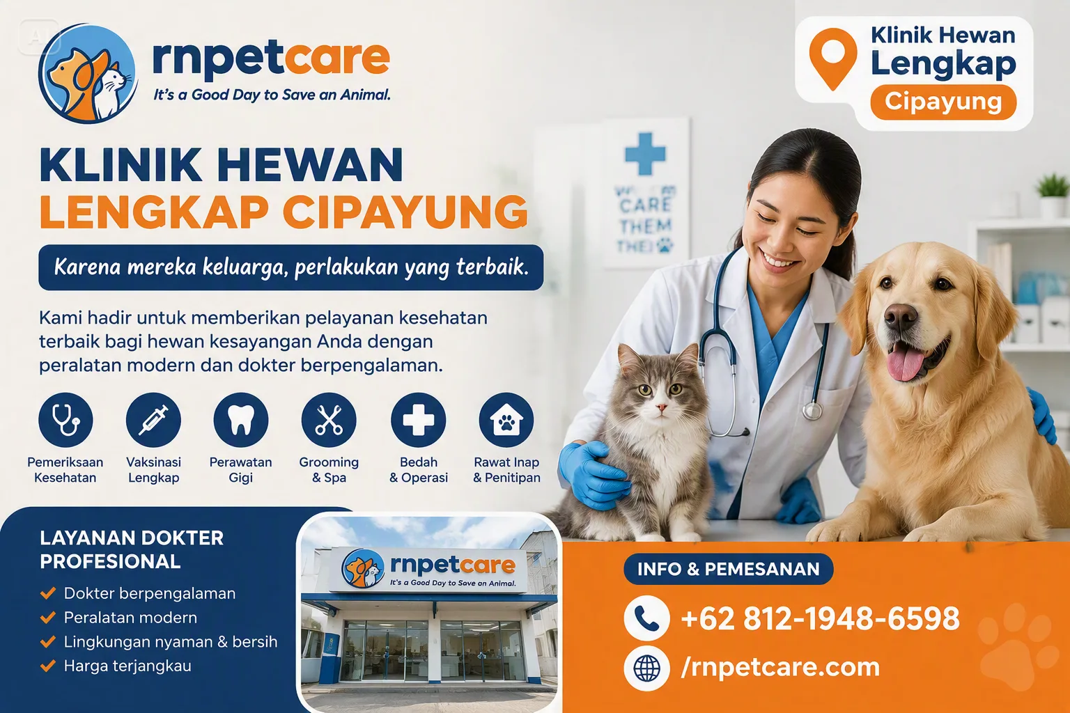 Klinik hewan Lengkap Kota Depok