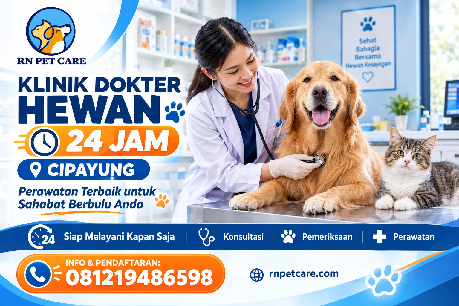 Klinik Dokter Hewan 24 Jam Cipayung