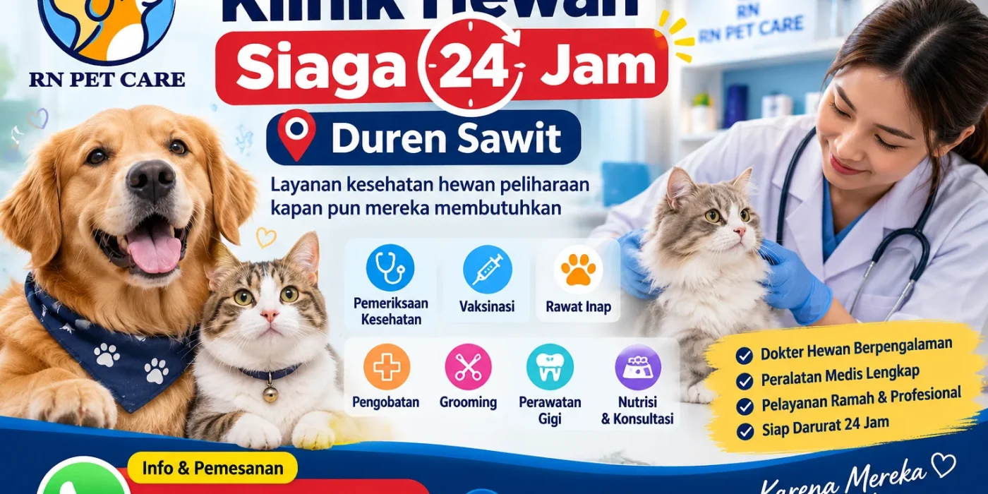 Klinik Hewan Siaga 24 Jam Duren Sawit