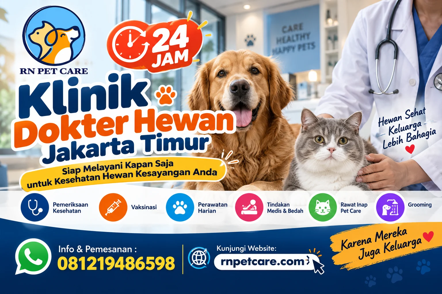 Klinik Dokter Hewan 24 Jam Jakarta Timur