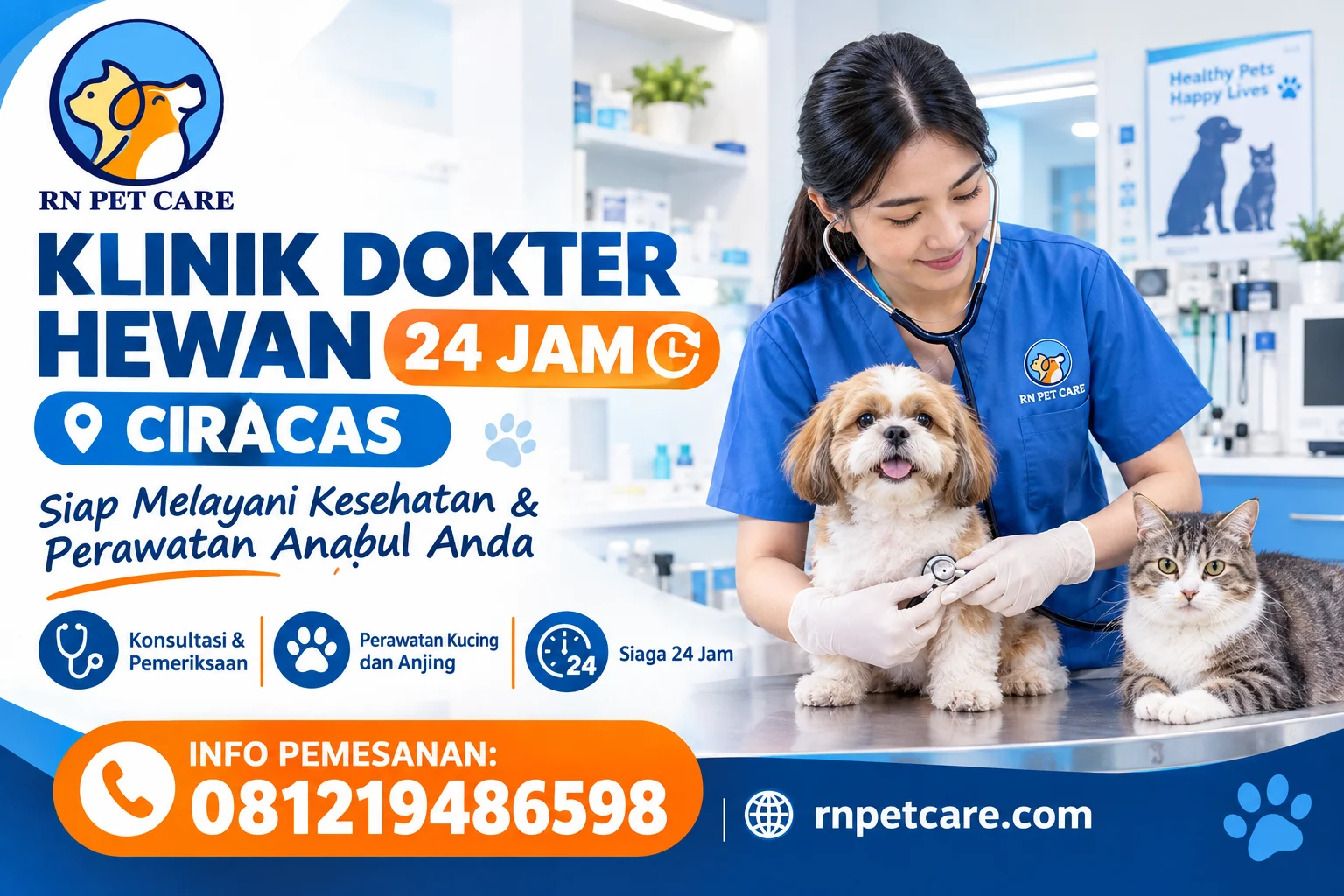 Klinik Dokter Hewan 24 Jam Ciracas