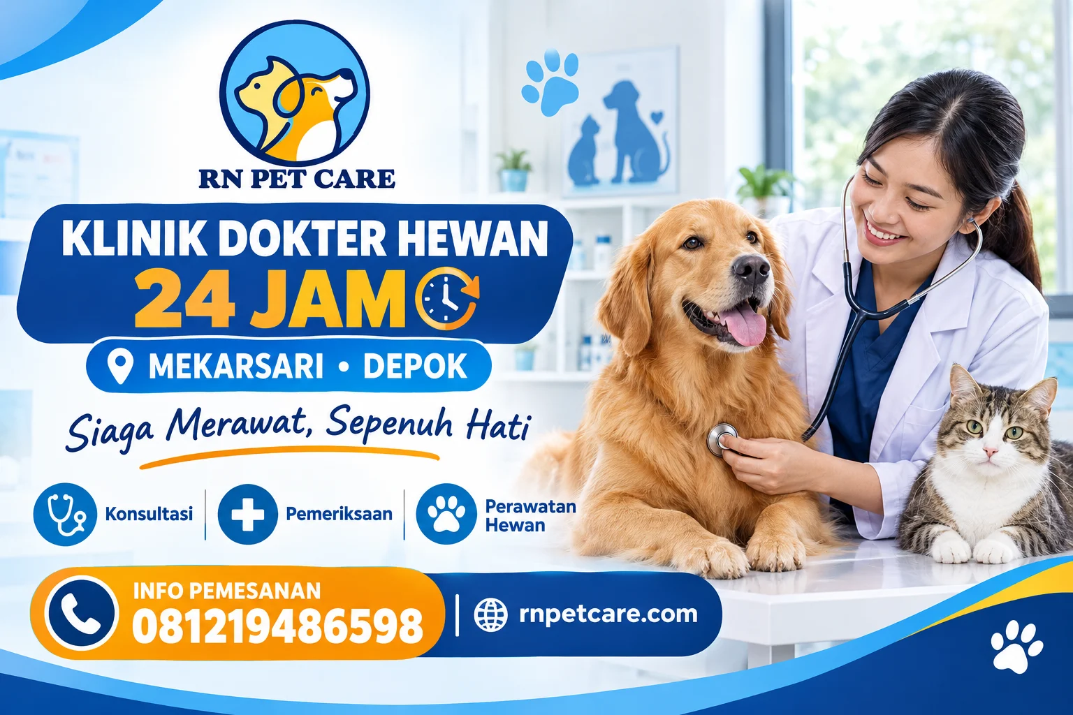 Klinik Dokter Hewan 24 Jam Mekarsari