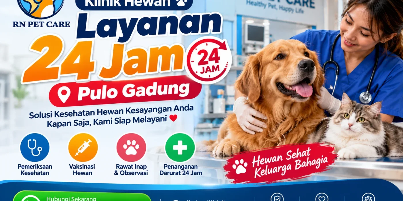 Klinik Hewan Layanan 24 Jam Pulo Gadung