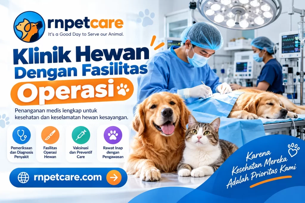 Klinik Hewan Dengan Fasilitas Operasi