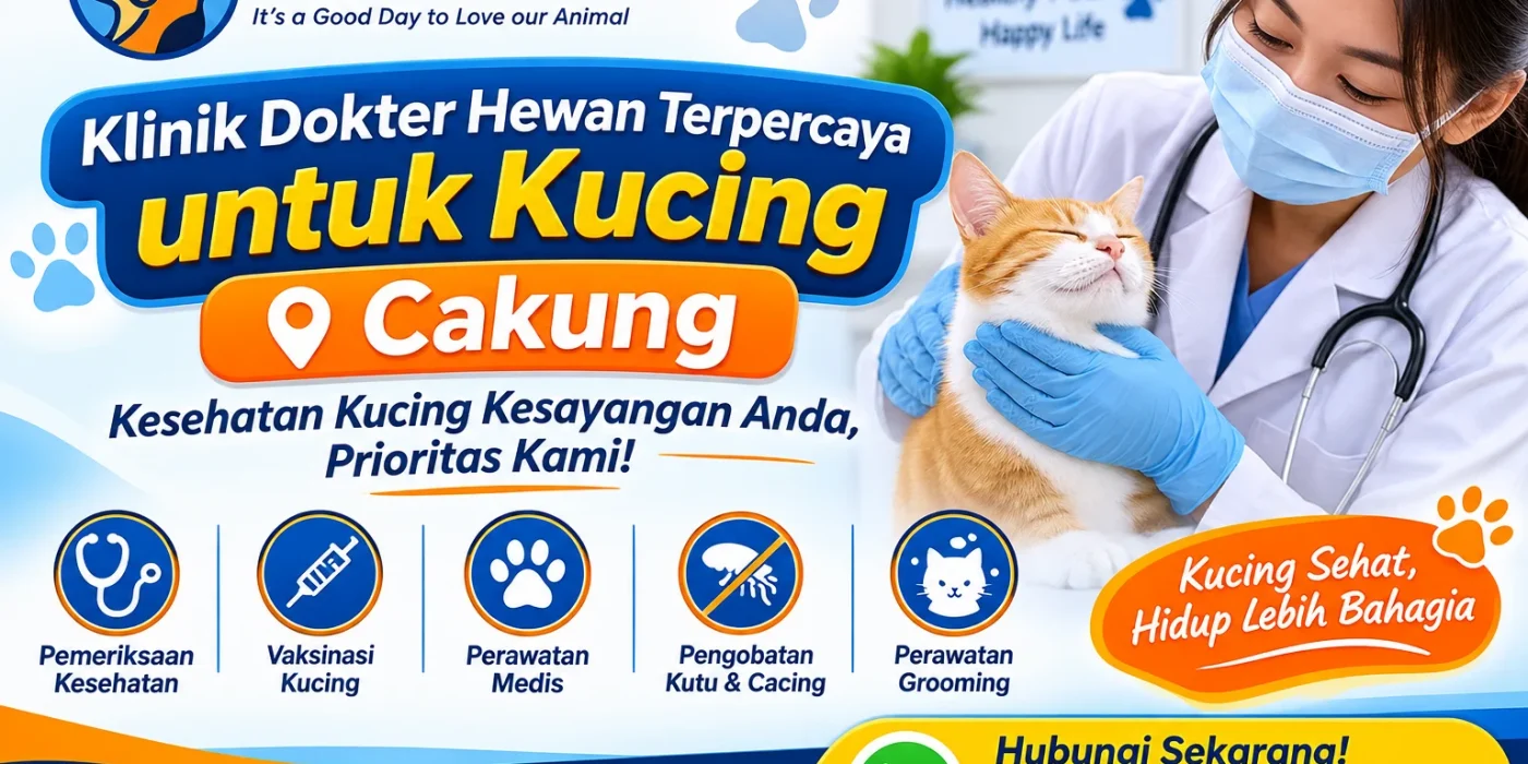 Klinik Dokter Hewan Terpercaya untuk Kucing Cakung