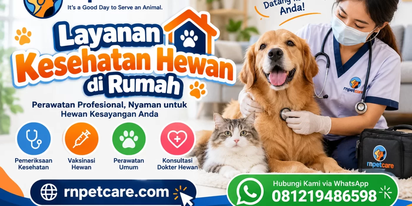 Layanan Kesehatan Hewan di Rumah