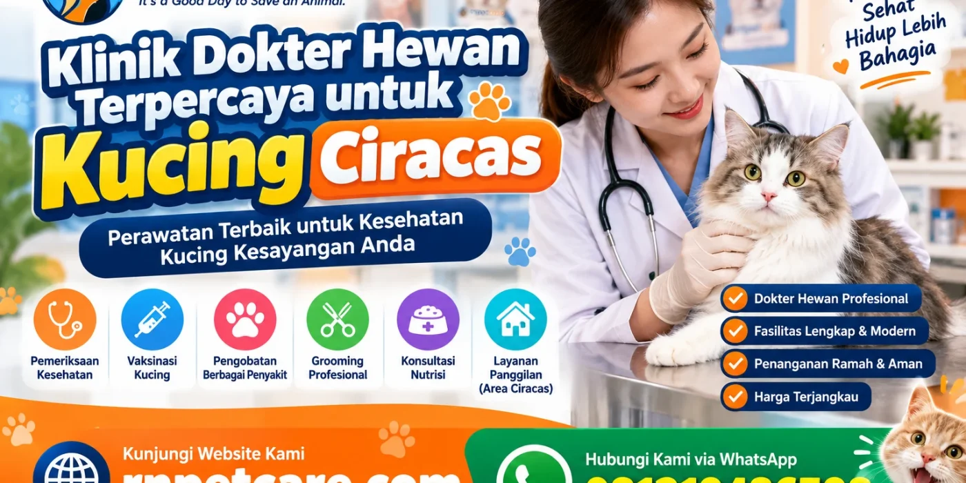 Klinik Dokter Hewan Terpercaya untuk Kucing Ciracas