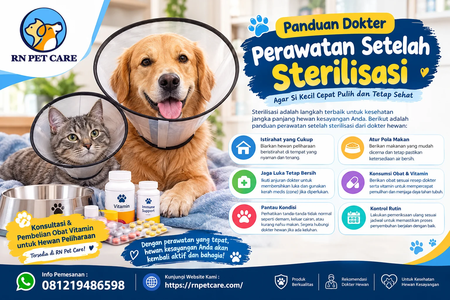 Panduan Dokter Perawatan Setelah Sterilisasi