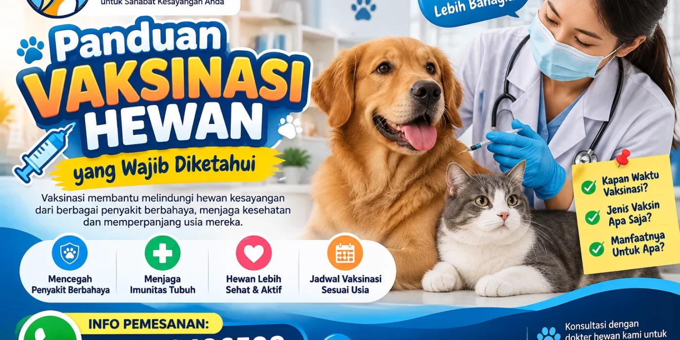 Panduan Vaksinasi Hewan yang Wajib Diketahui