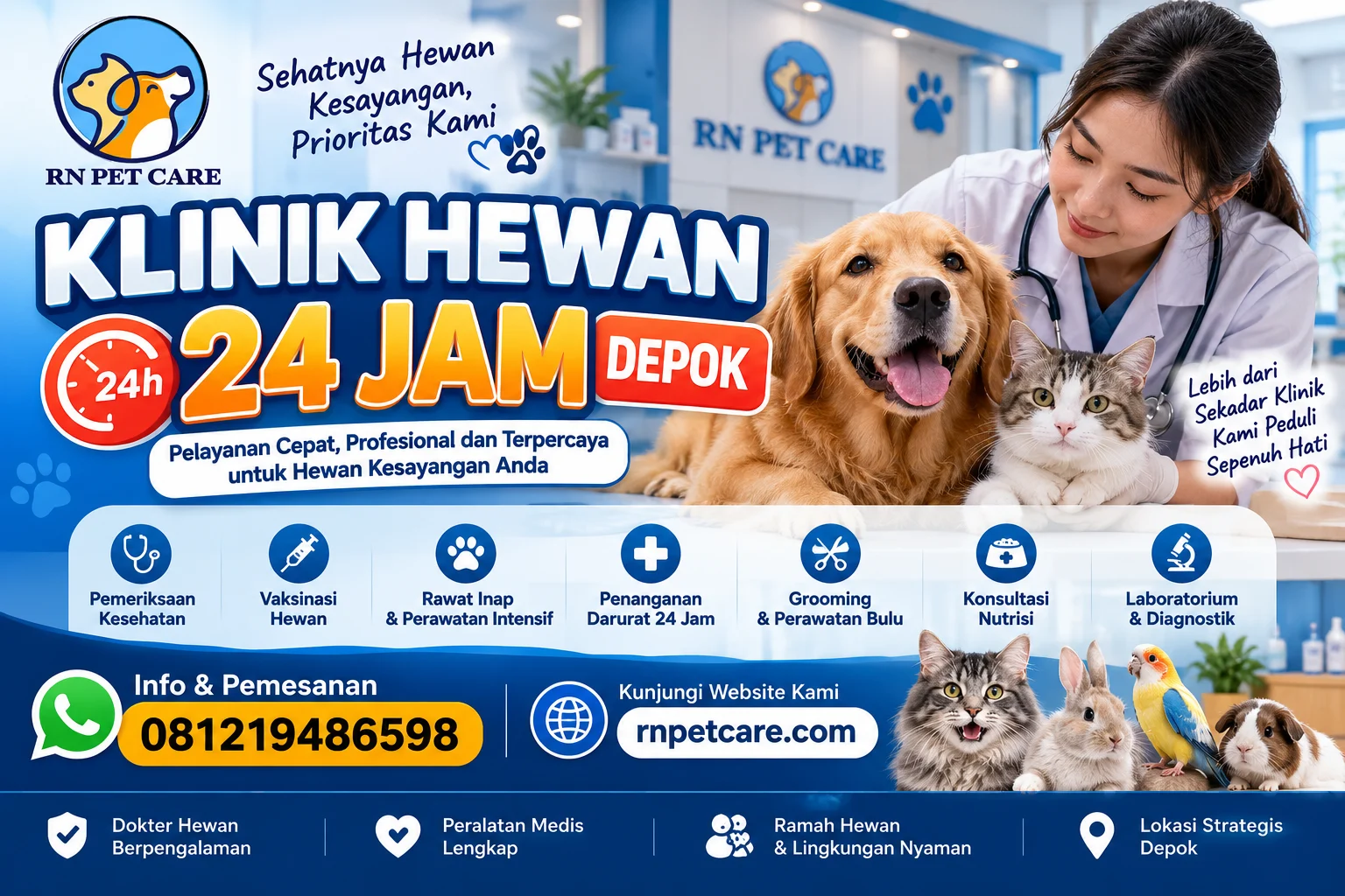 Klinik Hewan 24 Jam Depok