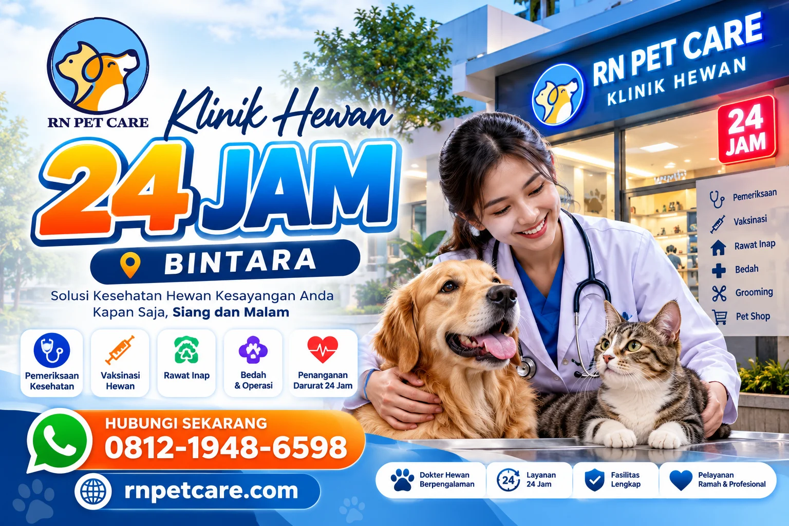 Klinik Hewan 24 Jam Bintara