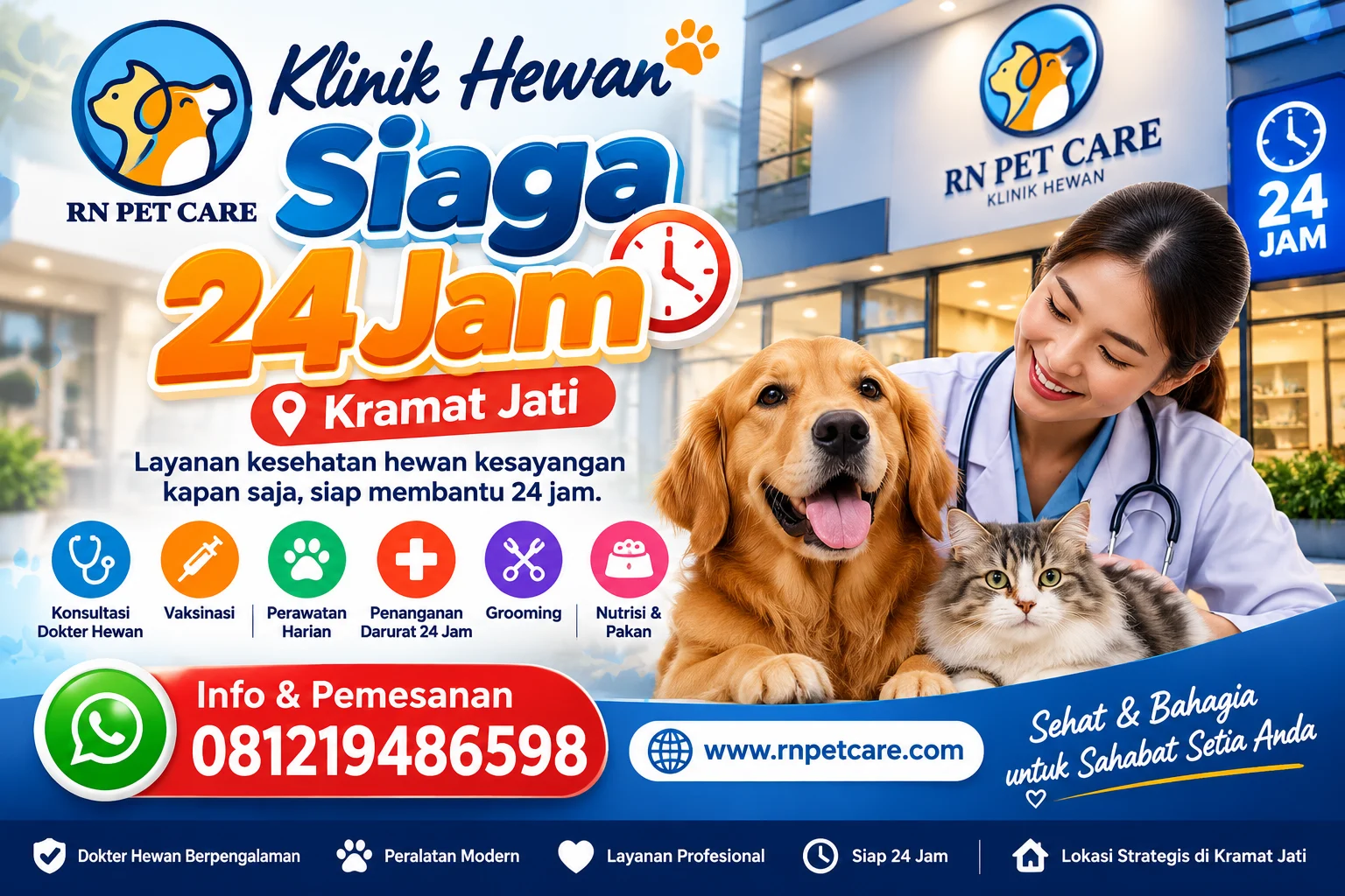Klinik Hewan Siaga 24 Jam Kramat Jati