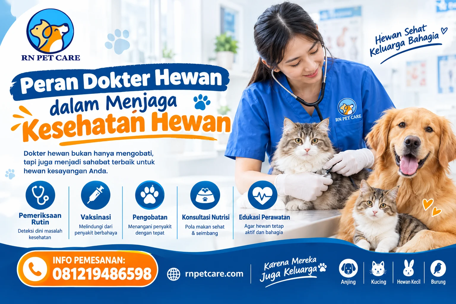 Peran Dokter Hewan dalam Menjaga Kesehatan Hewan